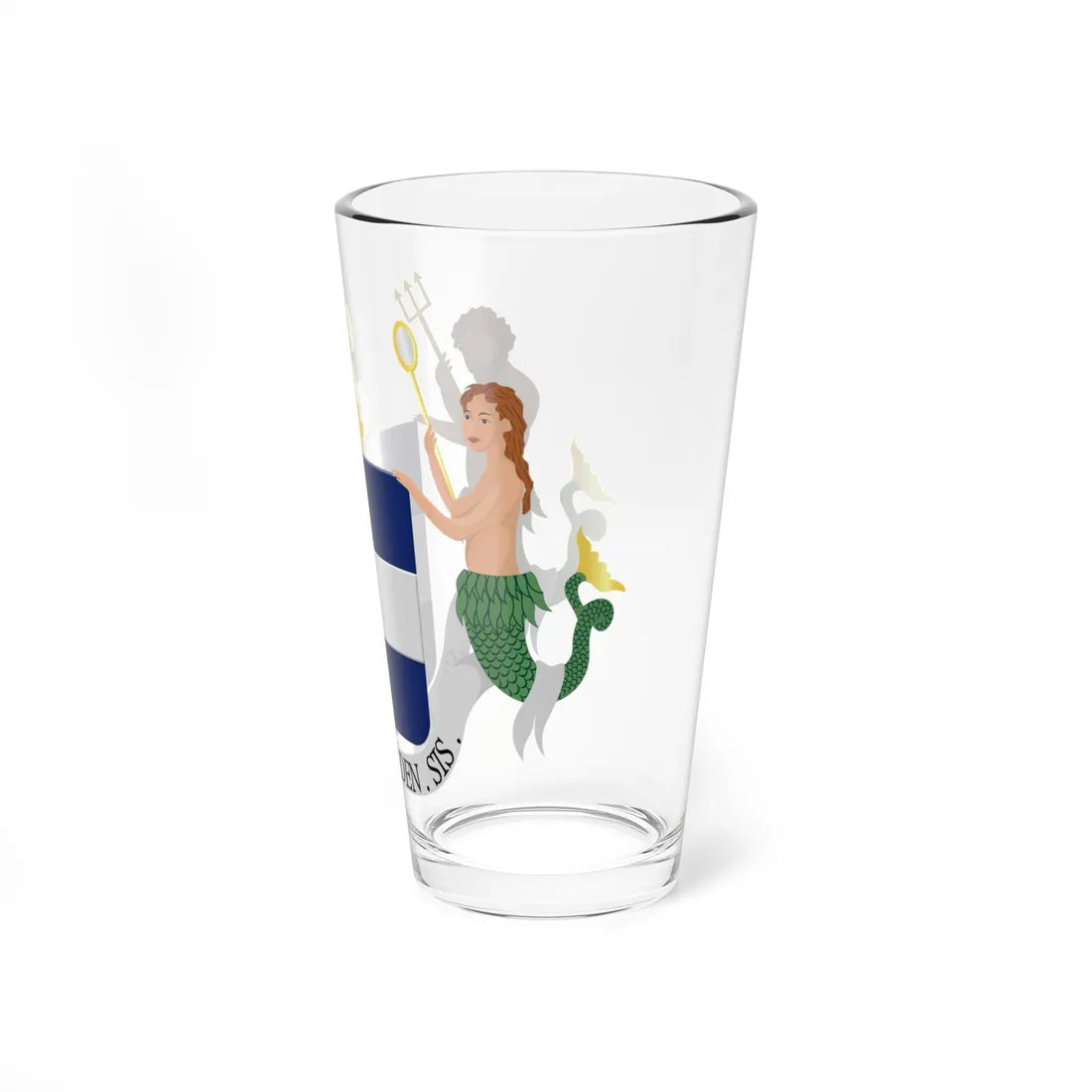 Coat of arms of Muiden (Netherlands) (Coat of Arms) Pint Glass 16oz - Go Mug Yourself