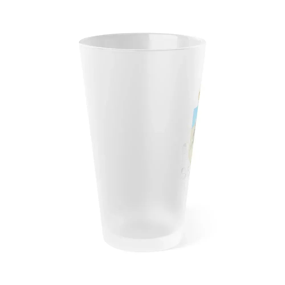 Coat of arms of Natal 1907-1997 - Frosted Pint Glass 16oz - Go Mug Yourself