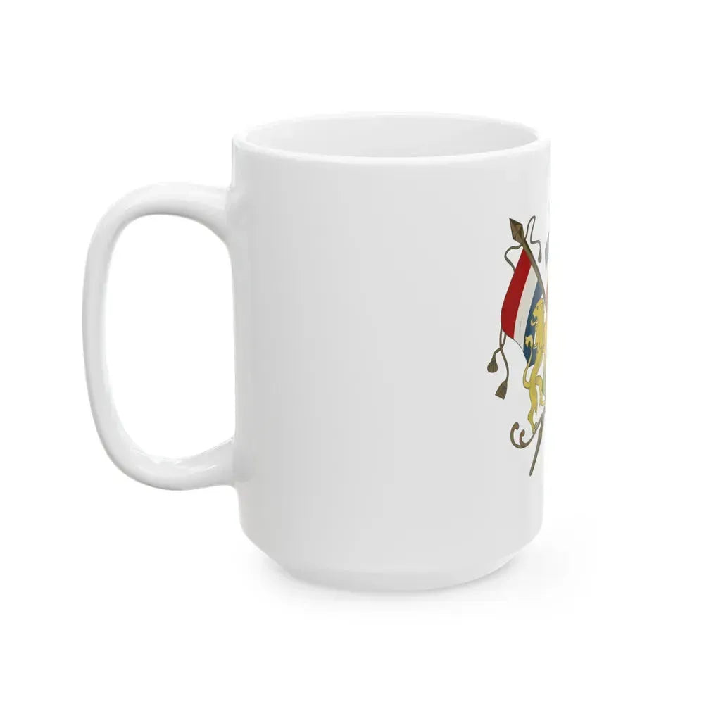 Coat of arms of Neutral Moresnet - White Coffee Mug - Go Mug Yourself