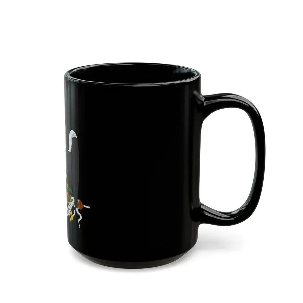 Coat of arms of New Granada (1854) - Black Coffee Mug - Go Mug Yourself
