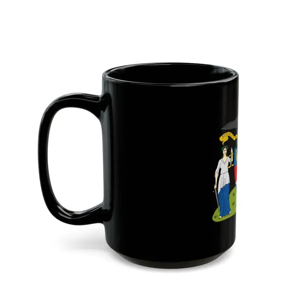 Coat of arms of New Granada (proposal) - Black Coffee Mug - Go Mug Yourself