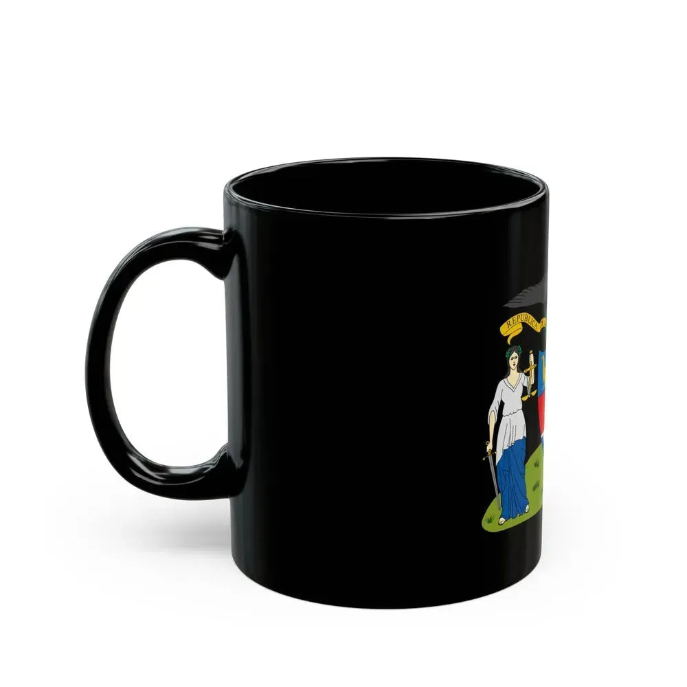 Coat of arms of New Granada (proposal) - Black Coffee Mug - Go Mug Yourself
