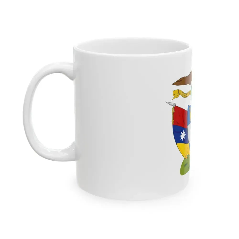 Coat of arms of New Granada - White Coffee Mug - Go Mug Yourself