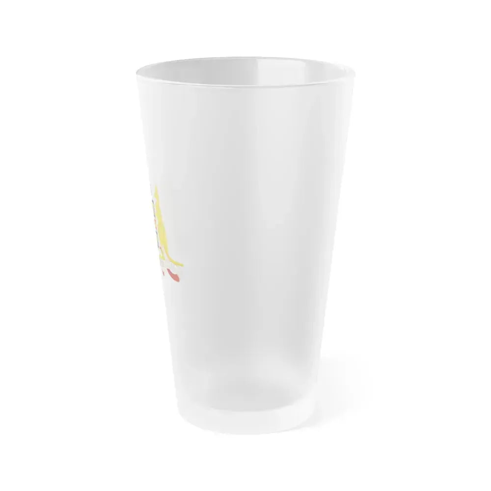 Coat of Arms of New South Wales - Frosted Pint Glass 16oz - Go Mug Yourself