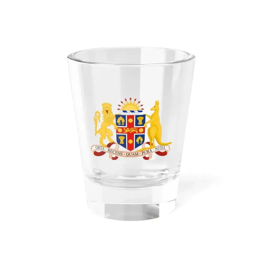 Coat of Arms of New South Wales - Shot Glass 1.5oz 1.5oz - Go Mug Yourself