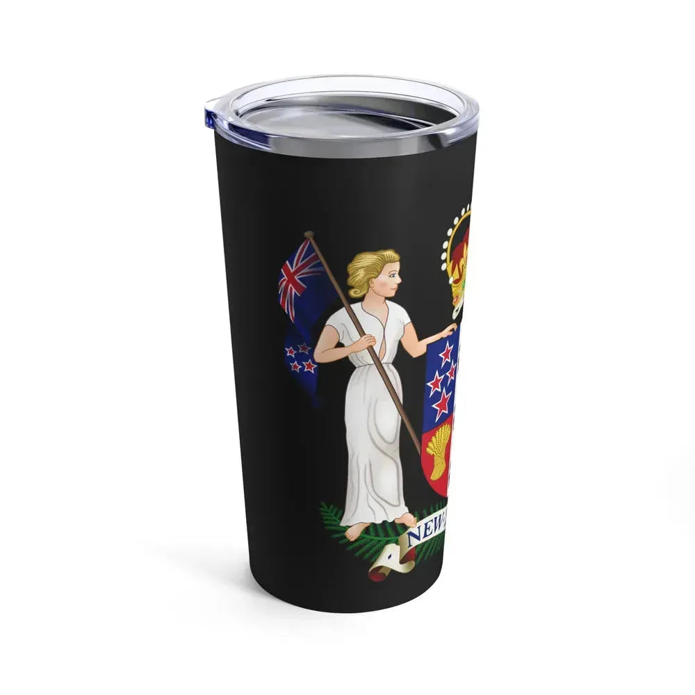 Coat of arms of New Zealand - Tumbler 20oz - Go Mug Yourself