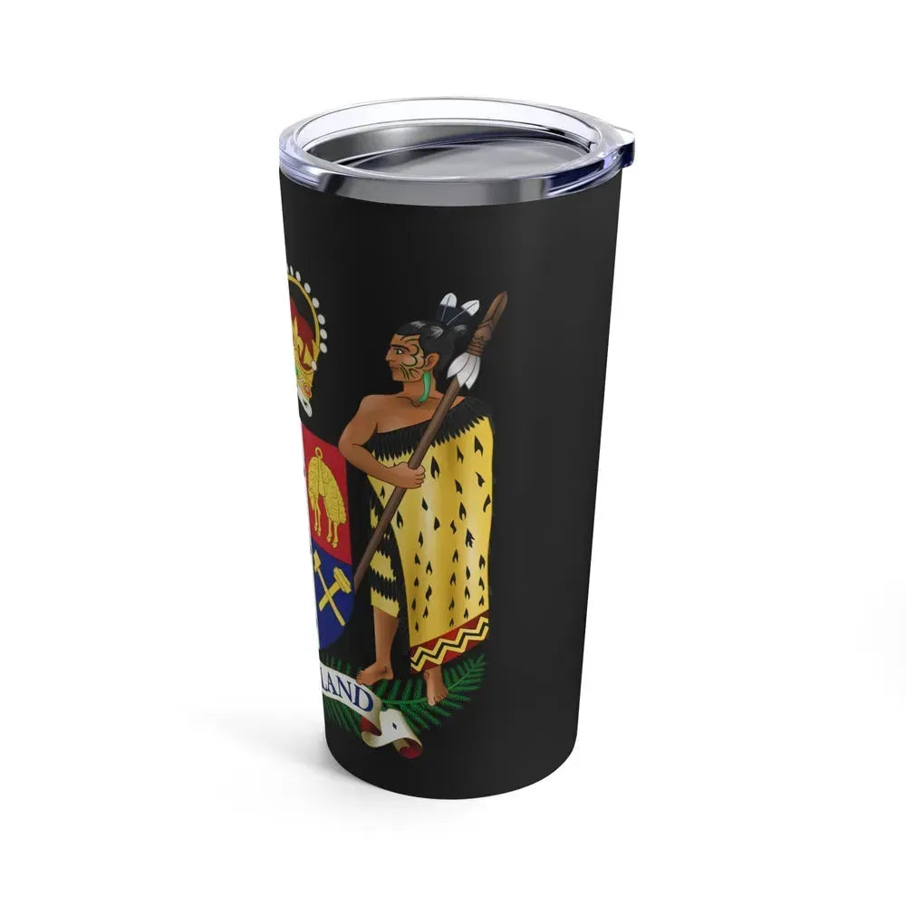 Coat of arms of New Zealand - Tumbler 20oz - Go Mug Yourself