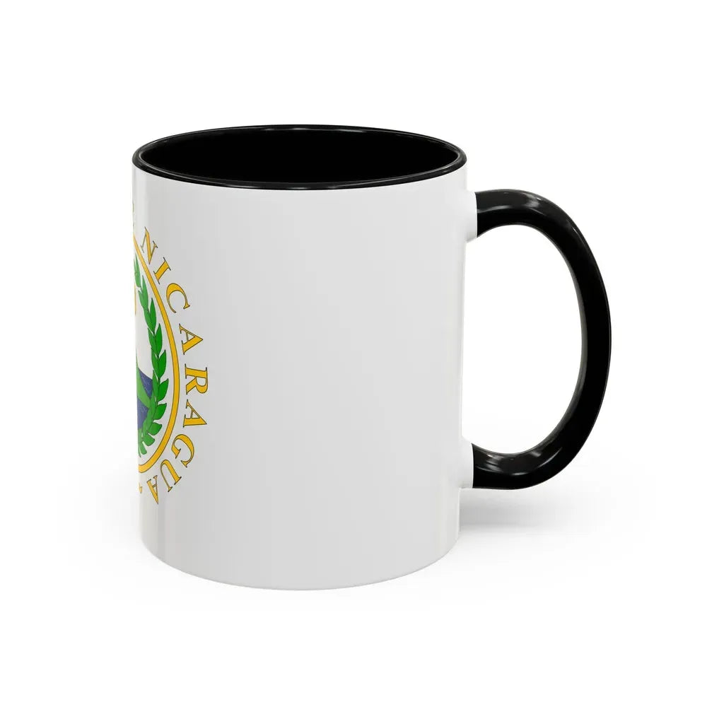 Coat of arms of Nicaragua (1854) - Accent Coffee Mug - Go Mug Yourself