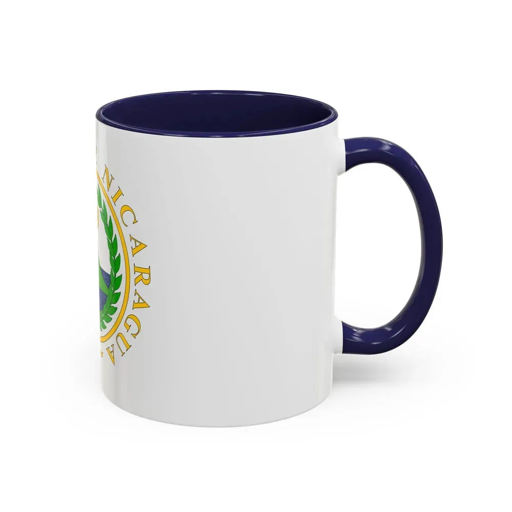 Coat of arms of Nicaragua (1854) - Accent Coffee Mug - Go Mug Yourself