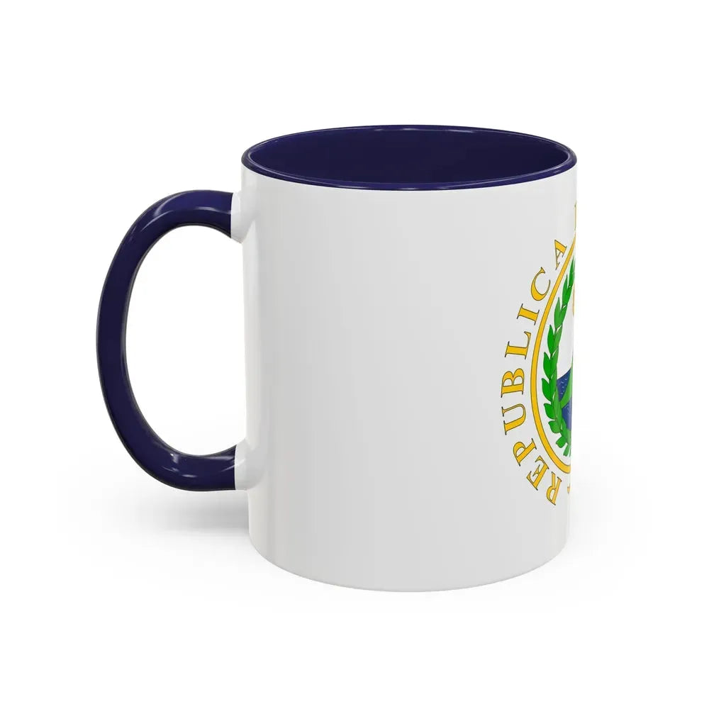 Coat of arms of Nicaragua (1854) - Accent Coffee Mug - Go Mug Yourself