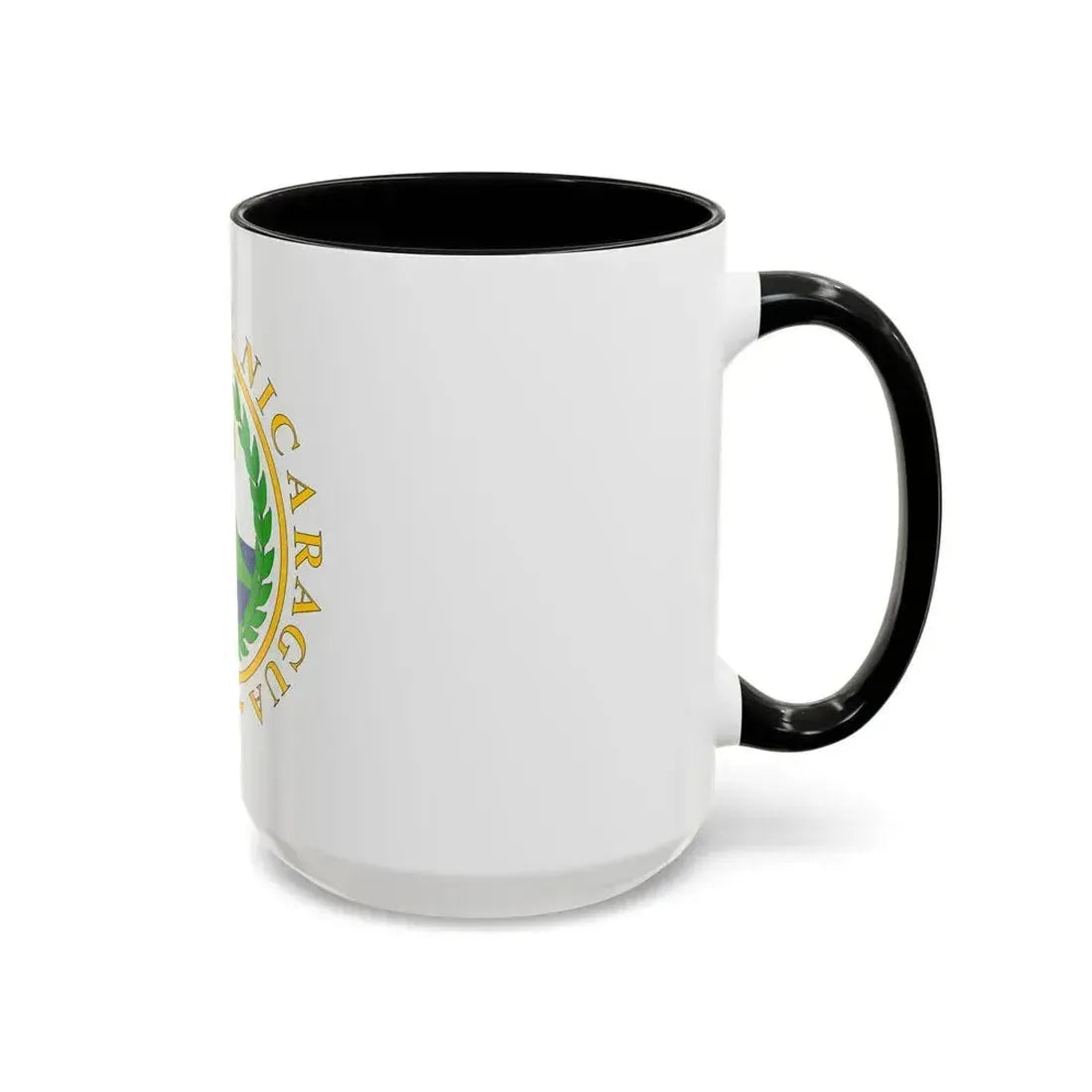 Coat of arms of Nicaragua (1854) - Accent Coffee Mug - Go Mug Yourself