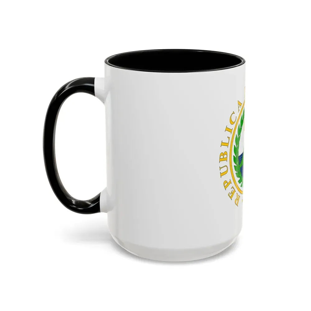 Coat of arms of Nicaragua (1854) - Accent Coffee Mug - Go Mug Yourself