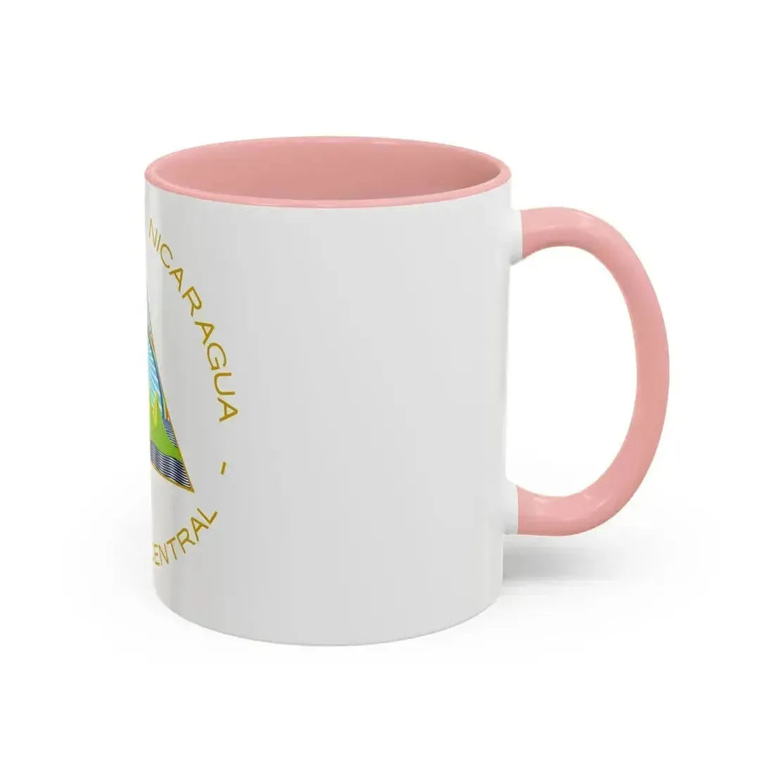Coat of arms of Nicaragua - Accent Coffee Mug - Go Mug Yourself