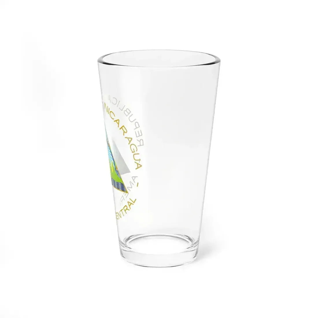 Coat of arms of Nicaragua - Pint Glass 16oz - Go Mug Yourself