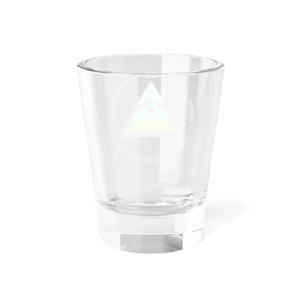 Coat of arms of Nicaragua - Shot Glass 1.5oz - Go Mug Yourself