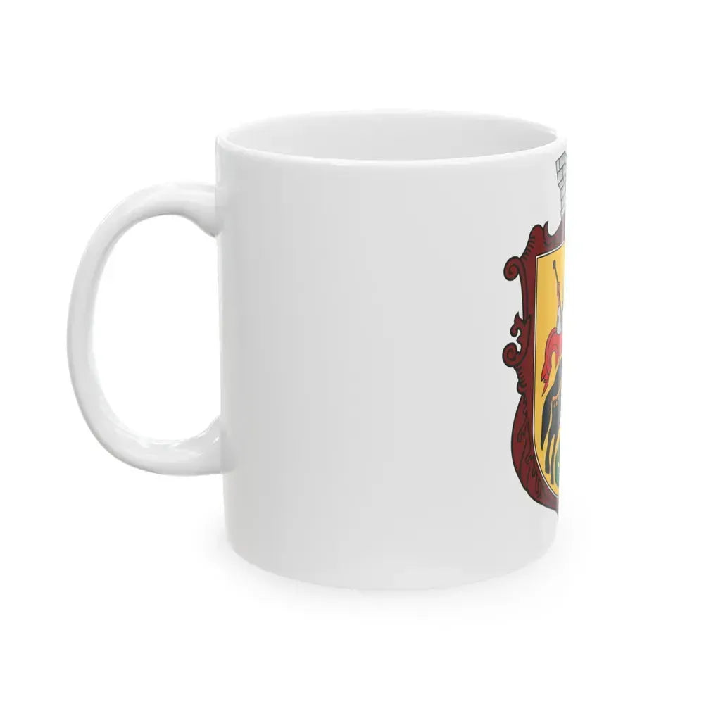 Coat of arms of Nizhyn - White Coffee Mug - Go Mug Yourself