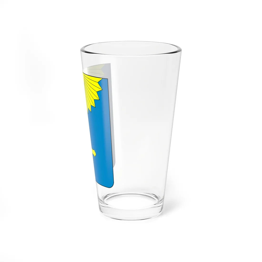 Coat of Arms of Okhtyrka (Ukraine) (Coat of Arms) Pint Glass 16oz - Go Mug Yourself