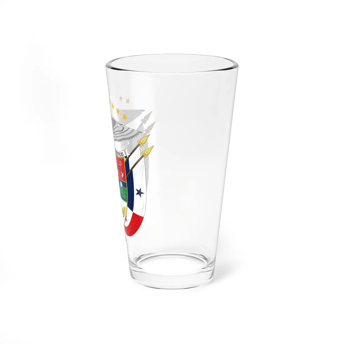 Coat of arms of Panama 2006-2014 (Panama) (Coat of Arms) Pint Glass 16oz - Go Mug Yourself