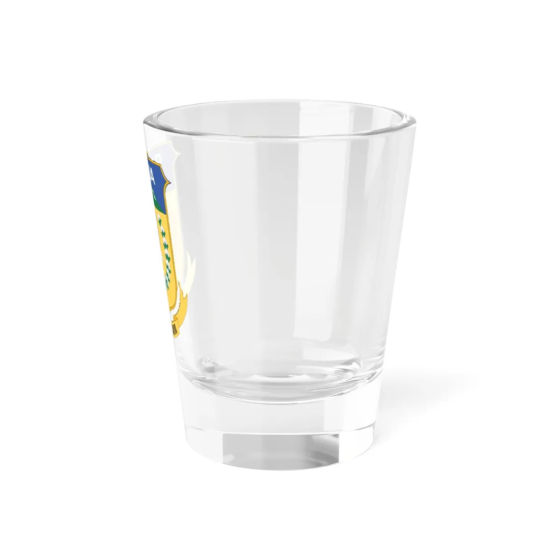 Coat of arms of Papua 2 (Indonesia) (Coat of Arms) Shot Glass 1.5oz - Go Mug Yourself