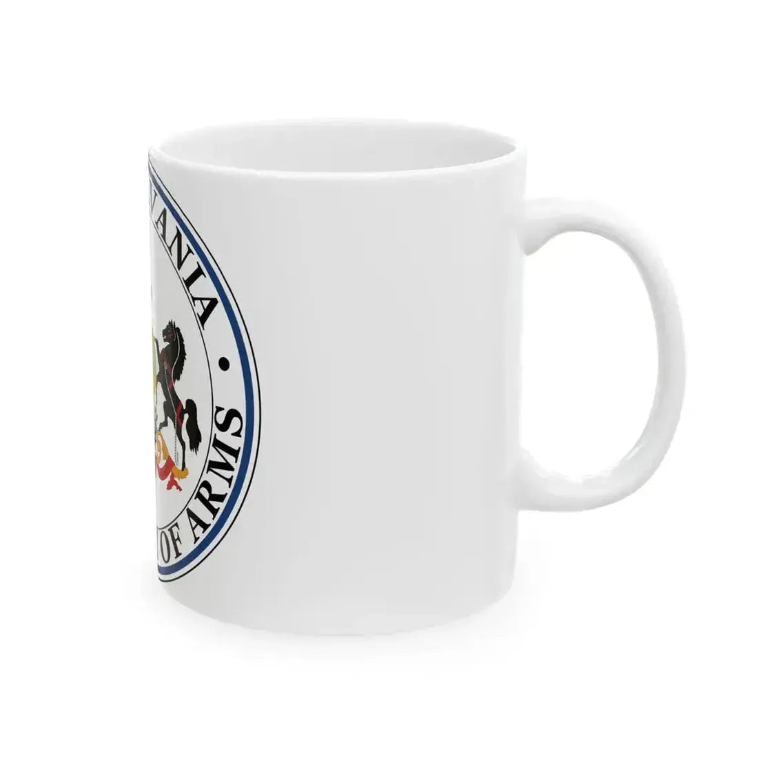 Coat of arms of Pennsylvania - White Coffee Mug - Go Mug Yourself