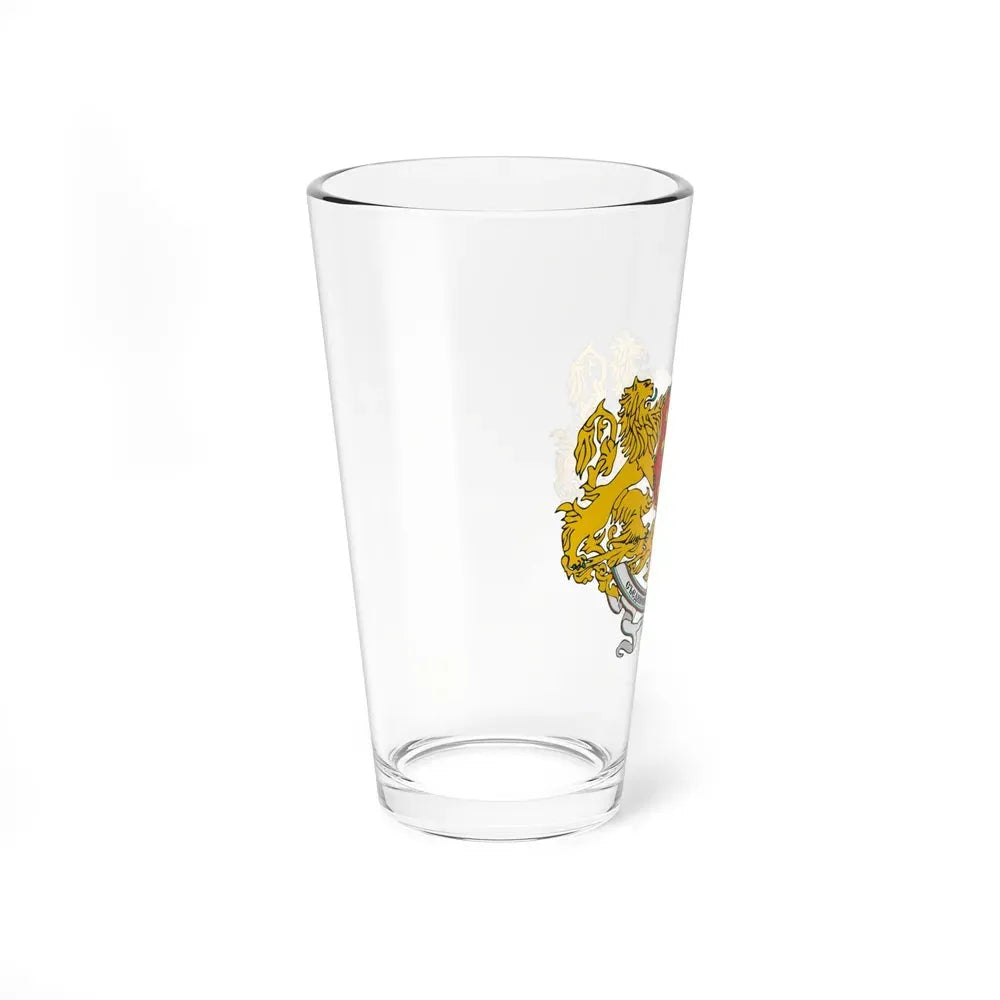 Coat of arms of People's Republic of Bulgaria (1946-1948) - Pint Glass 16oz - Go Mug Yourself