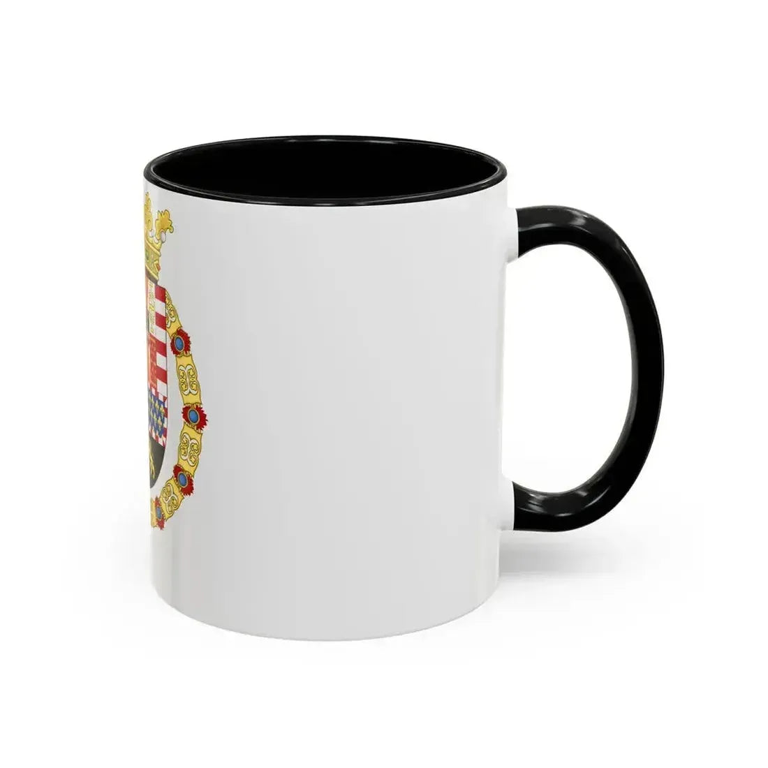 Coat of Arms of Philip II of Spain (1558-1580) - Accent Coffee Mug - Go Mug Yourself