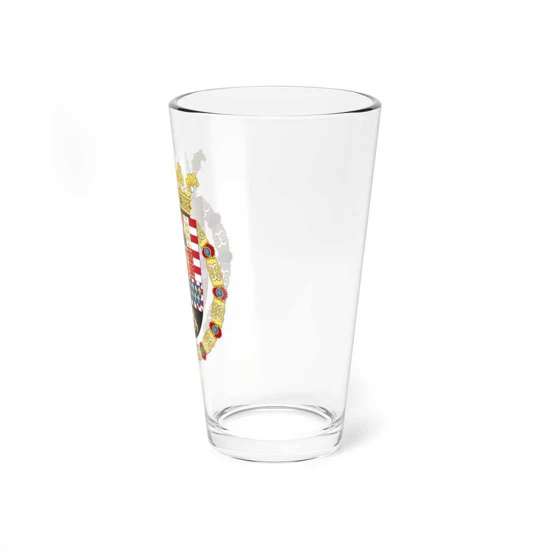 Coat of Arms of Philip II of Spain 1558-1580 (Spain) (Coat of Arms) Pint Glass 16oz - Go Mug Yourself