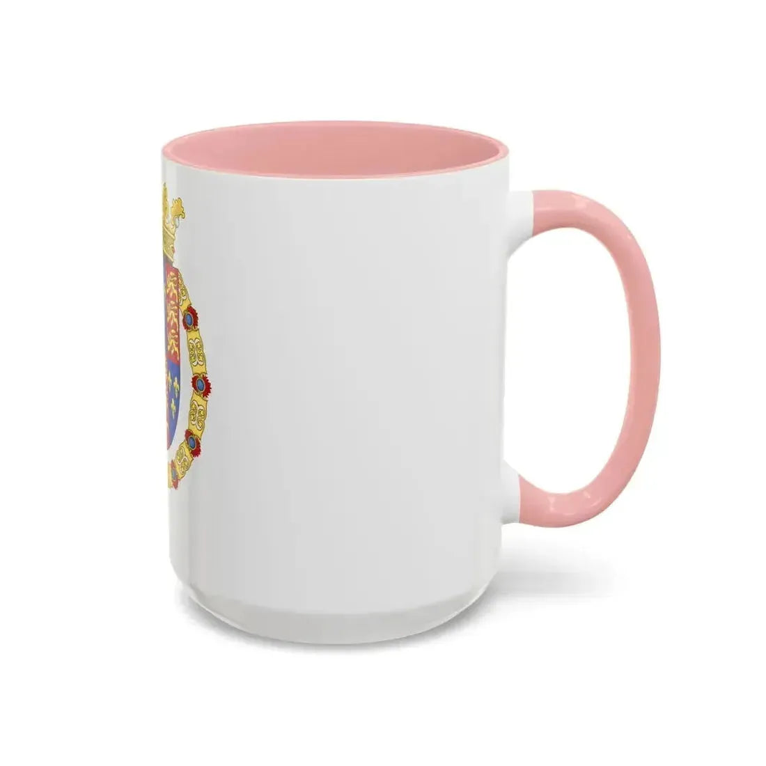 Coat of Arms of Philip II of Spain, English King Consort-Spanish Variant (1556-1558) - Accent Coffee Mug - Go Mug Yourself