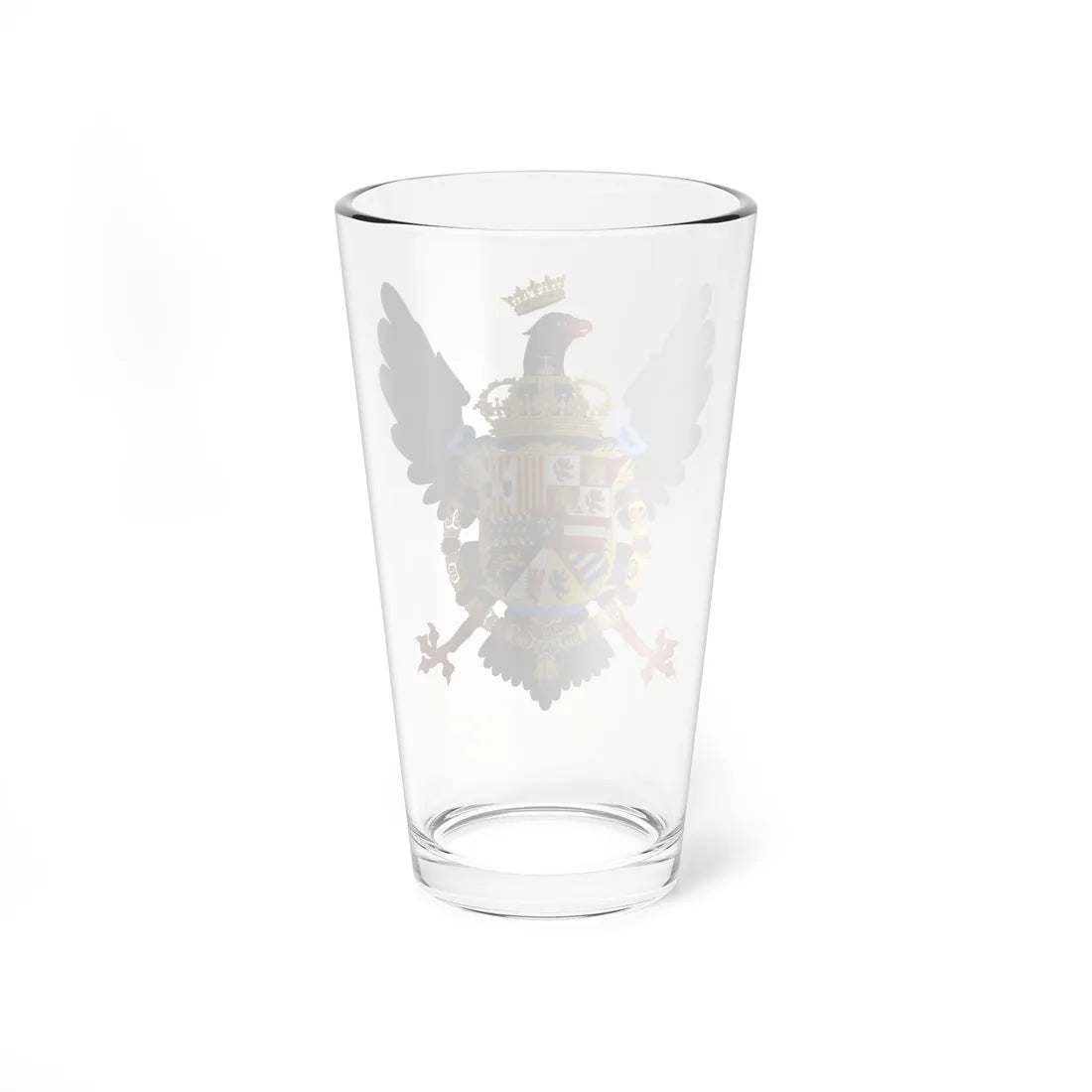 Coat of Arms of Philip IV of Sicily.Variant (Italy) (Coat of Arms) Pint Glass 16oz - Go Mug Yourself