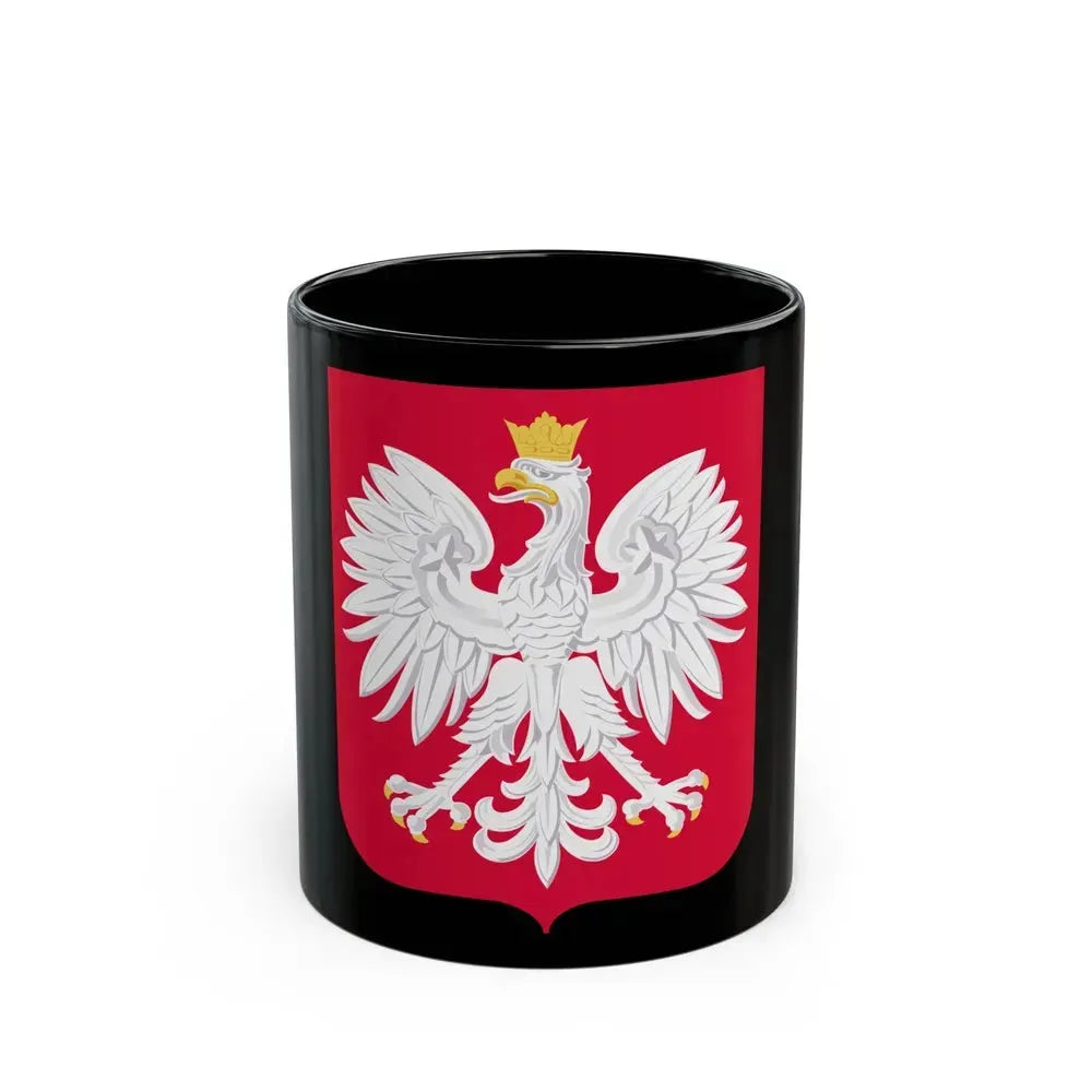 Coat of arms of Poland - Black Coffee Mug 11oz - Go Mug Yourself