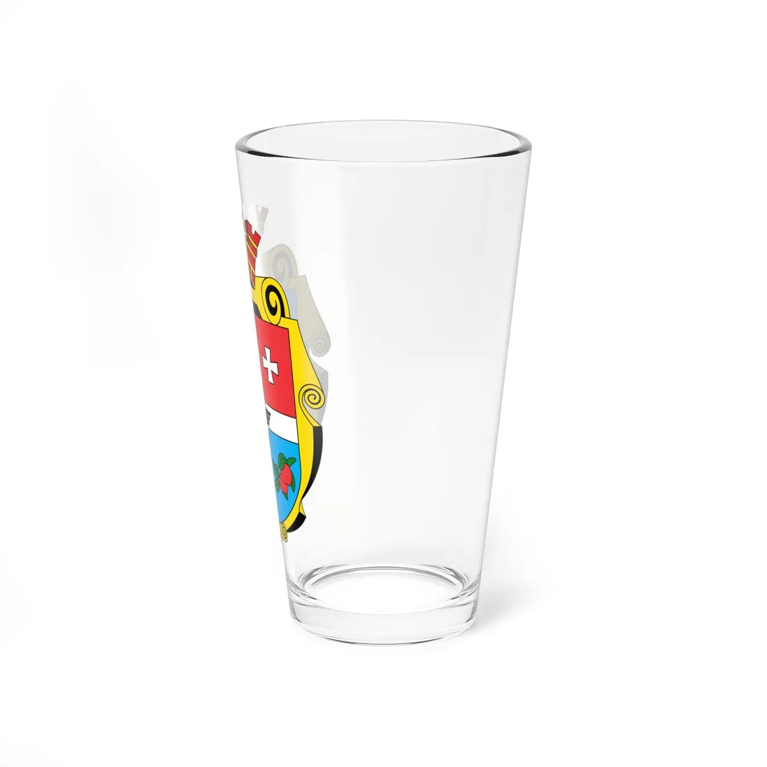 Coat of arms of Pomichna (Ukraine) (Coat of Arms) Pint Glass 16oz - Go Mug Yourself