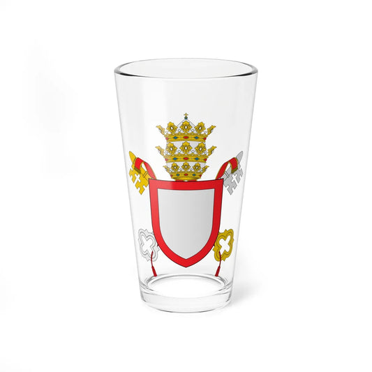 Coat of arms of Pope Benedict XII (Italy) (Coat of Arms) Pint Glass 16oz 16oz - Go Mug Yourself