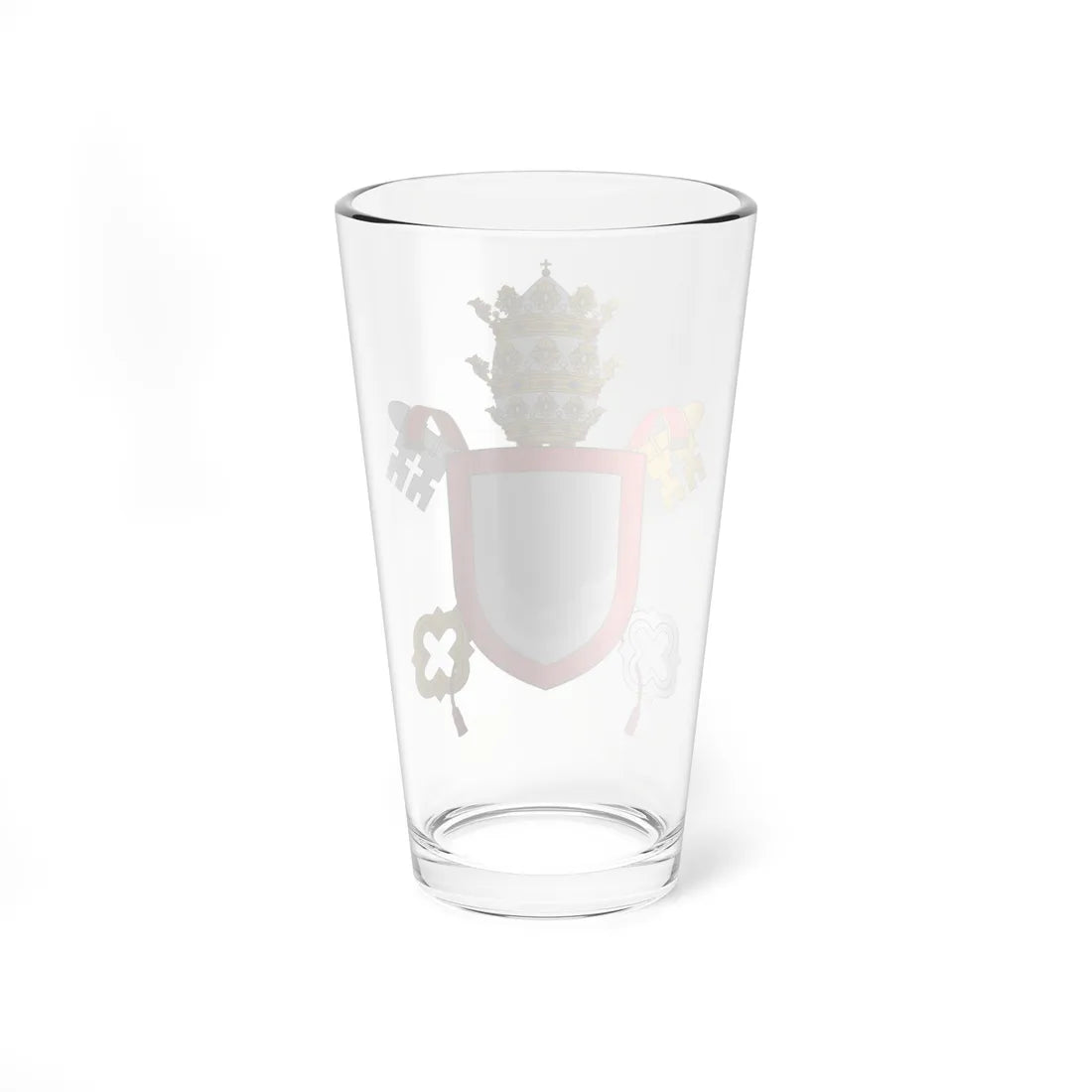Coat of arms of Pope Benedict XII (Italy) (Coat of Arms) Pint Glass 16oz - Go Mug Yourself