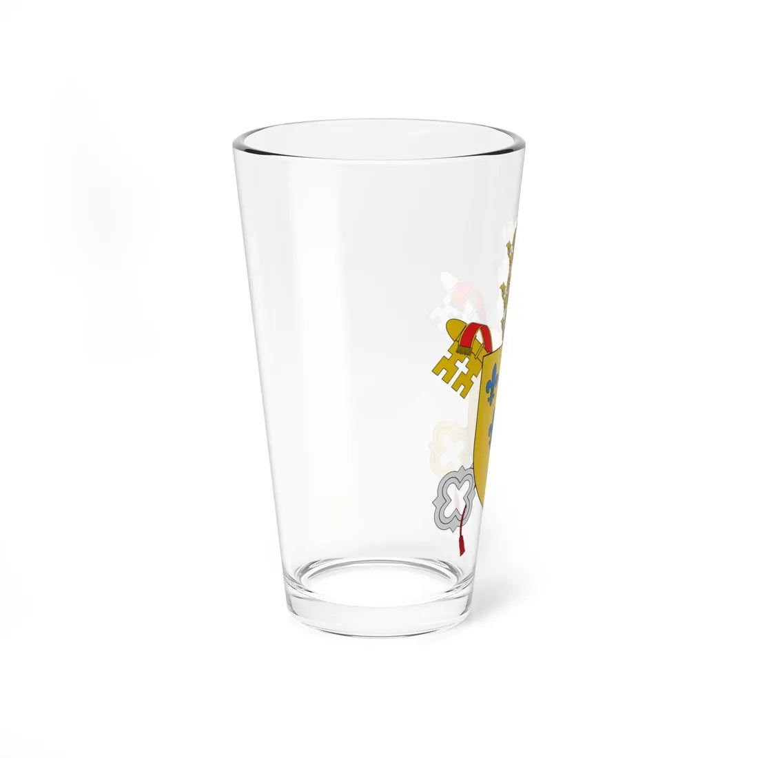 Coat of arms of Pope Paul III (Italy) (Coat of Arms) Pint Glass 16oz - Go Mug Yourself