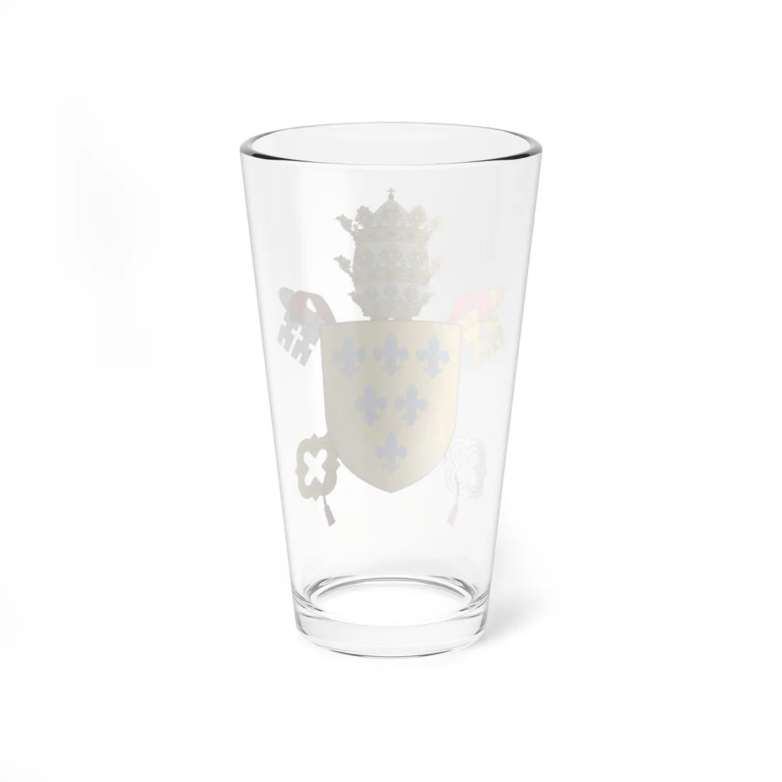 Coat of arms of Pope Paul III (Italy) (Coat of Arms) Pint Glass 16oz - Go Mug Yourself