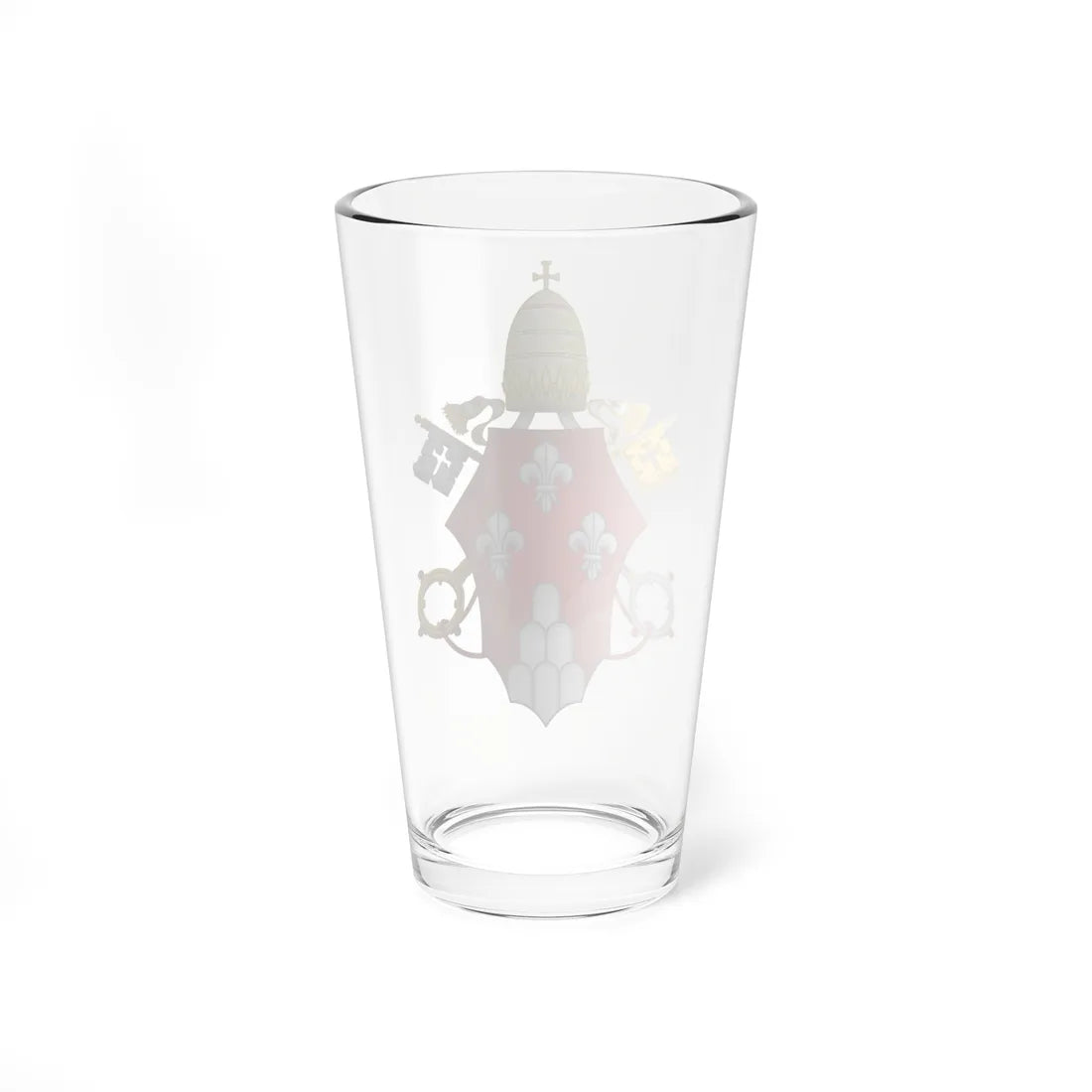 Coat of Arms of Pope Paul VI (Italy) (Coat of Arms) Pint Glass 16oz - Go Mug Yourself