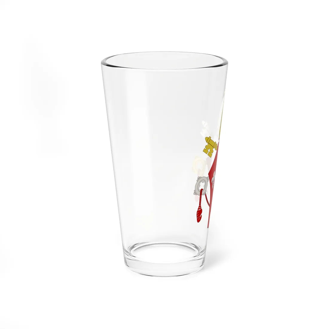 Coat of Arms of Pope Paul VI Montini (Italy) (Coat of Arms) Pint Glass 16oz - Go Mug Yourself