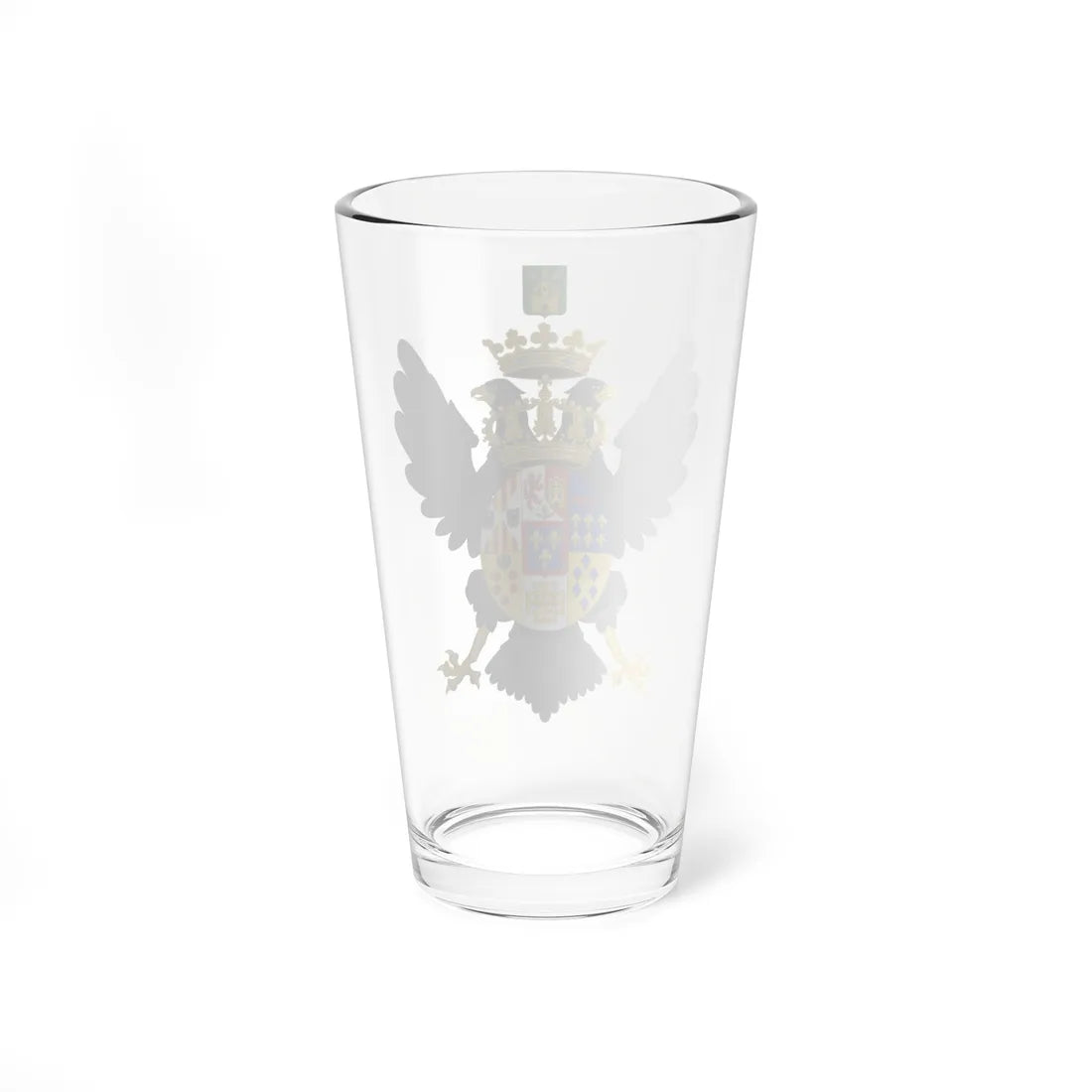 Coat of Arms of Prince Albert Count of Castrogiovanni c.1840-1844 (Italy) (Coat of Arms) Pint Glass 16oz - Go Mug Yourself