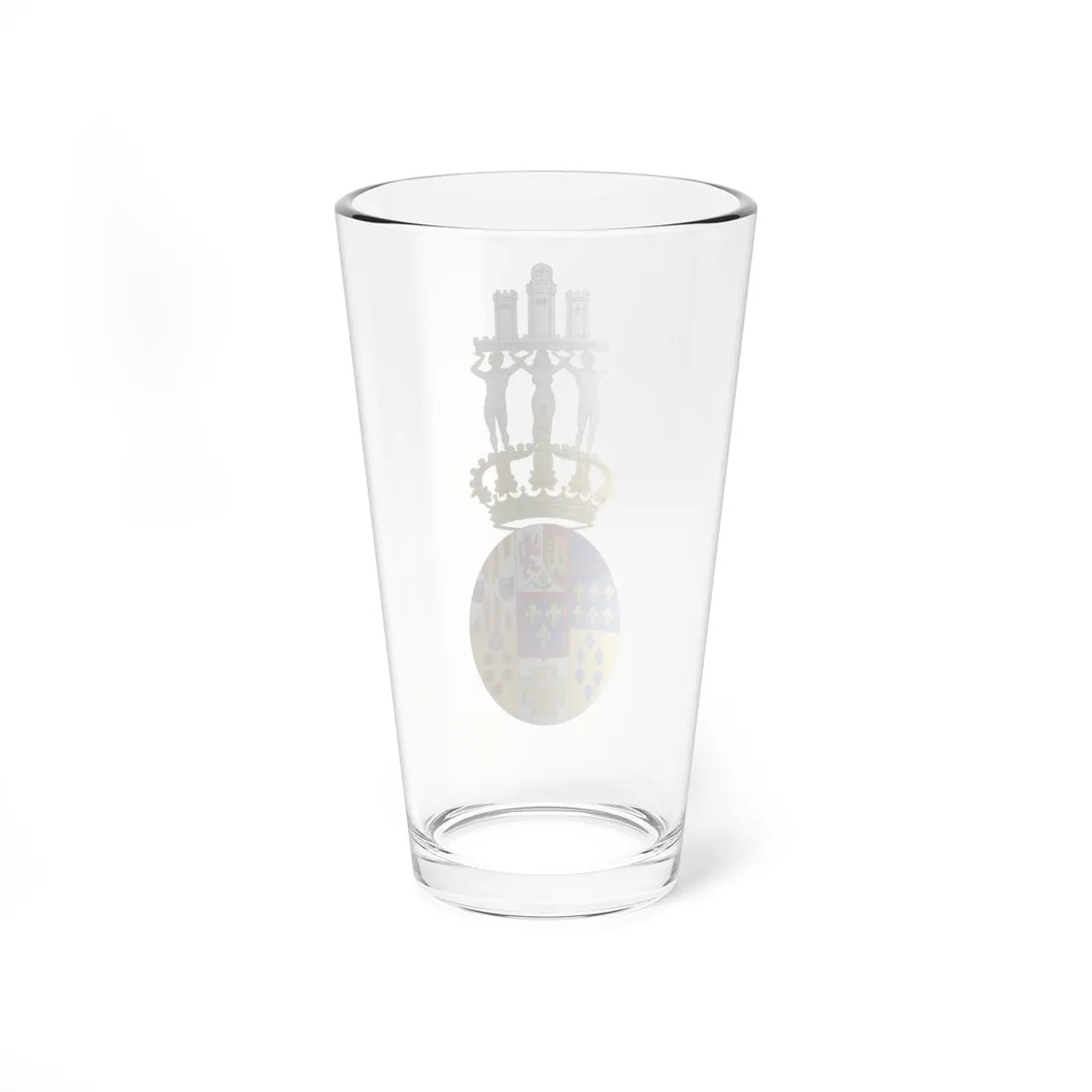 Coat of Arms of Prince Gaetan Count of Girgenti 1846-1871 (Italy) (Coat of Arms) Pint Glass 16oz - Go Mug Yourself
