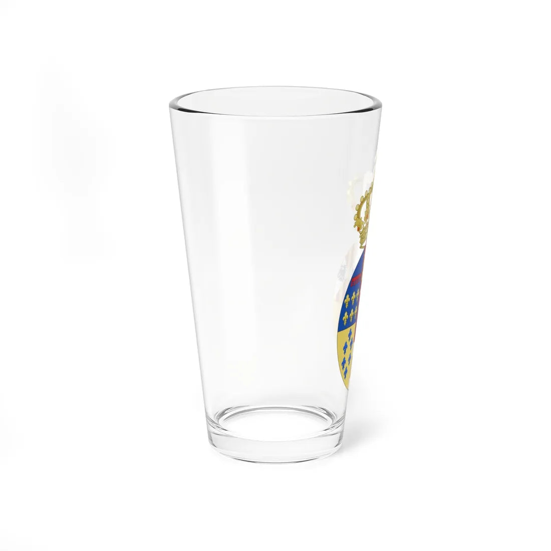 Coat of Arms of Princes of the Two Sicilies c.1840 (Italy) (Coat of Arms) Pint Glass 16oz - Go Mug Yourself