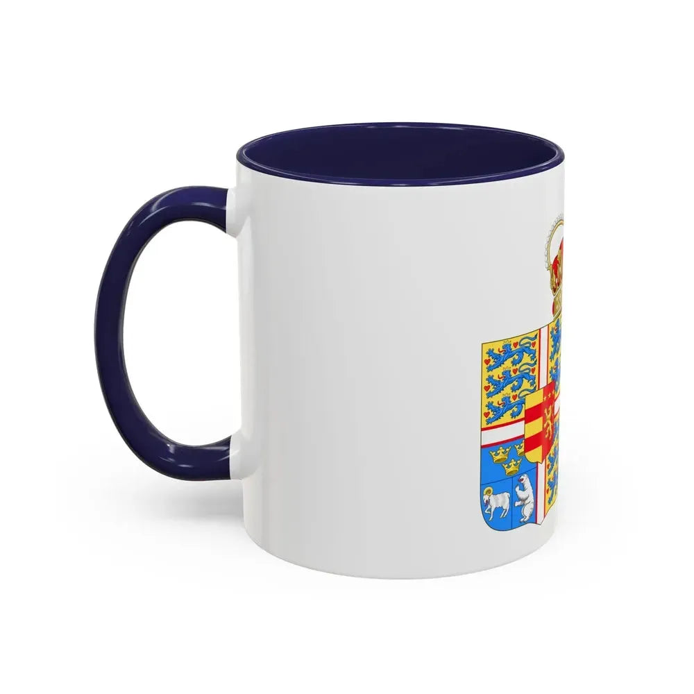 Coat of arms of Princess Marie of Denmark - Accent Coffee Mug - Go Mug Yourself