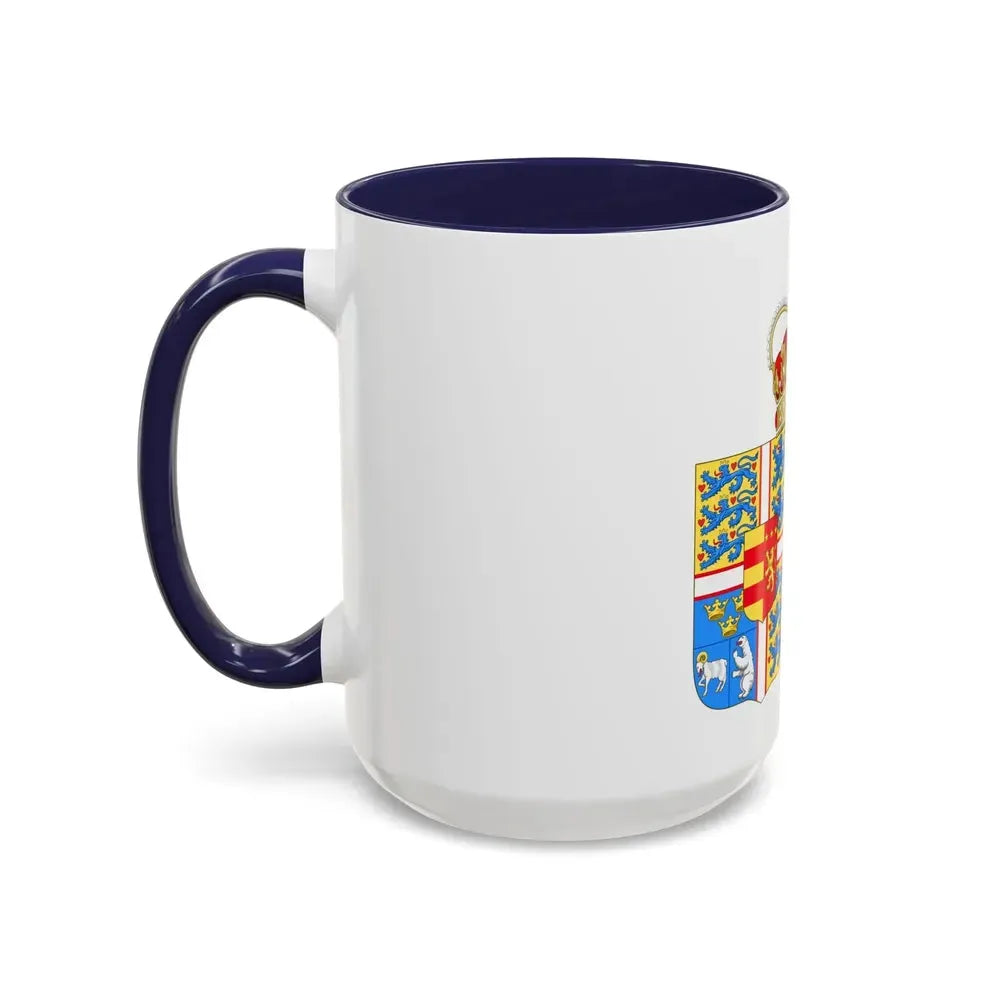 Coat of arms of Princess Marie of Denmark - Accent Coffee Mug - Go Mug Yourself