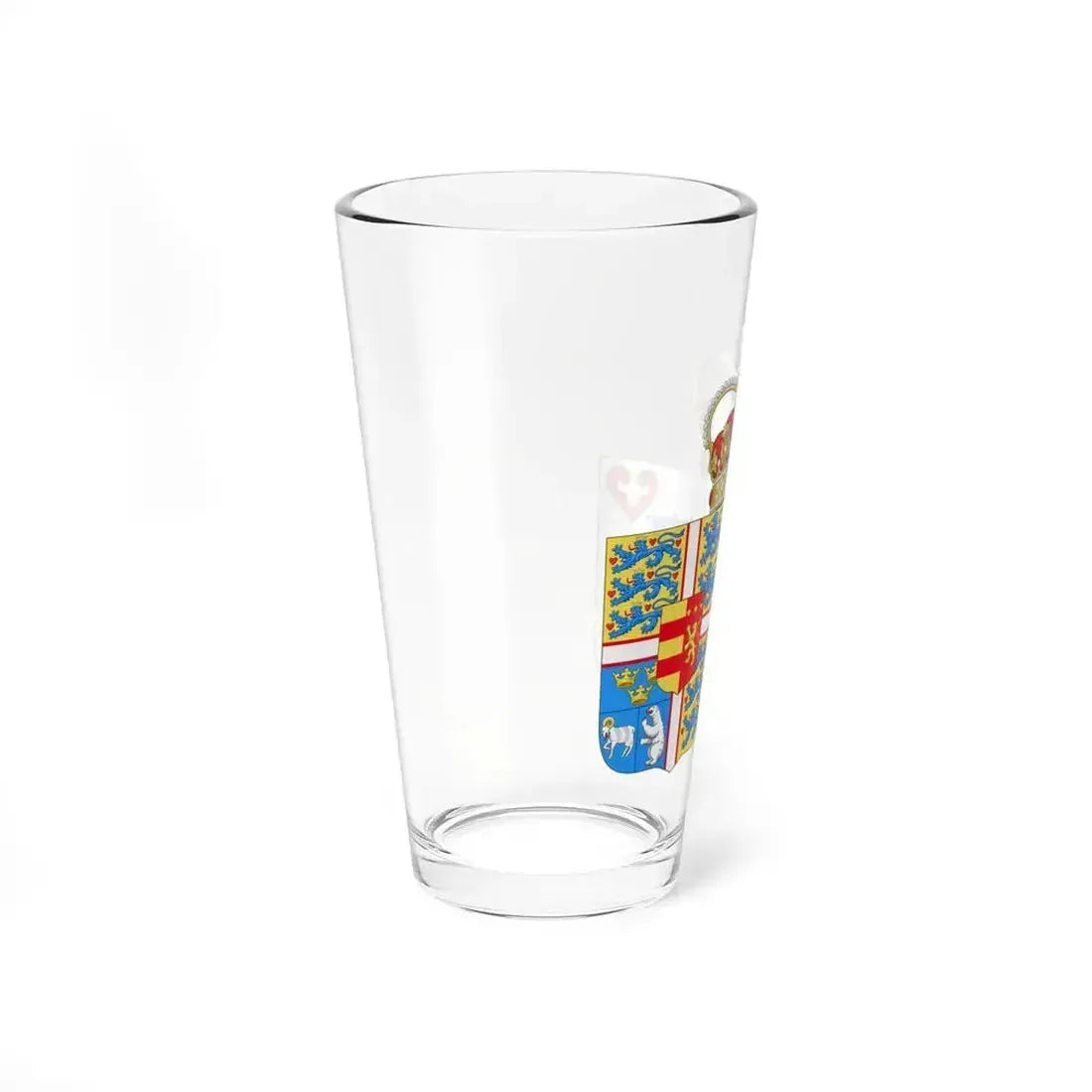 Coat of arms of Princess Marie of Denmark - Pint Glass 16oz - Go Mug Yourself