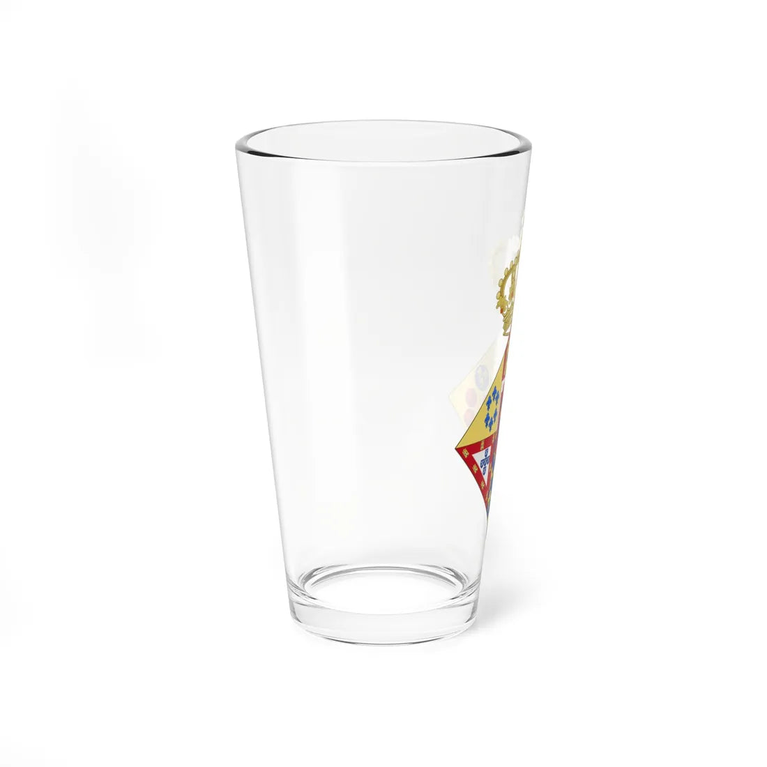 Coat of Arms of Princess of the Royal House of the Two Sicilies (Italy) (Coat of Arms) Pint Glass 16oz - Go Mug Yourself