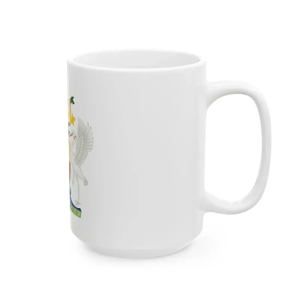 Coat of Arms of Queensland - White Coffee Mug - Go Mug Yourself