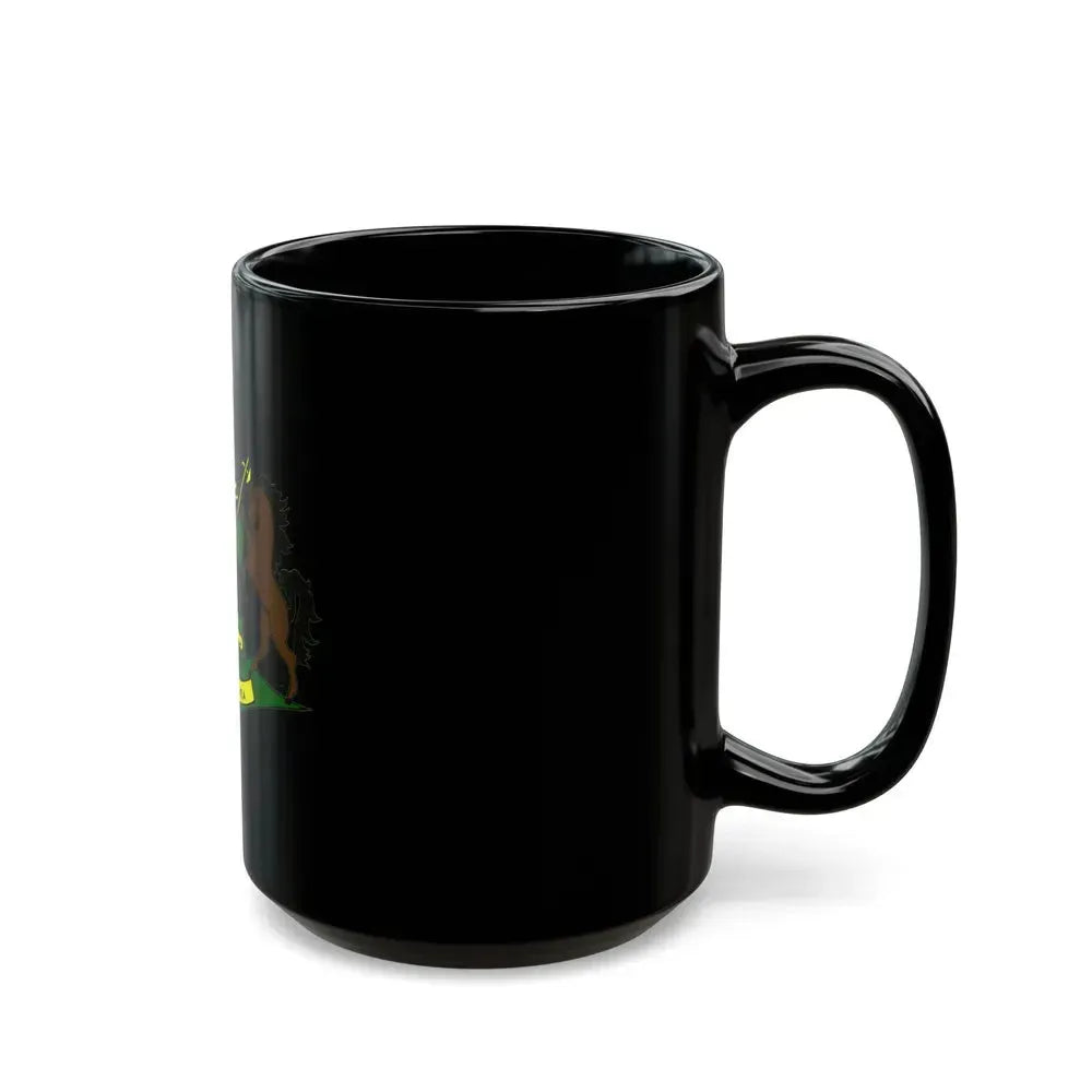 Coat of arms of QwaQwa - Black Coffee Mug - Go Mug Yourself