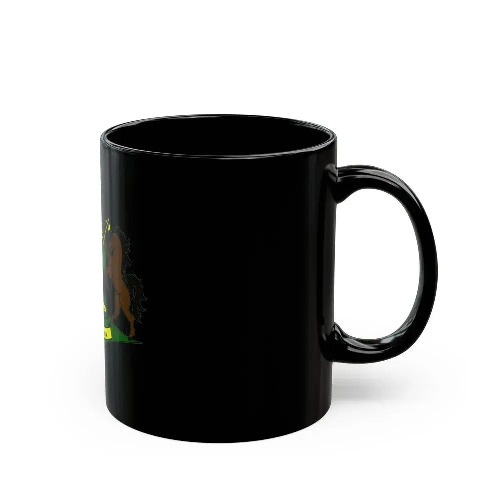 Coat of arms of QwaQwa - Black Coffee Mug - Go Mug Yourself
