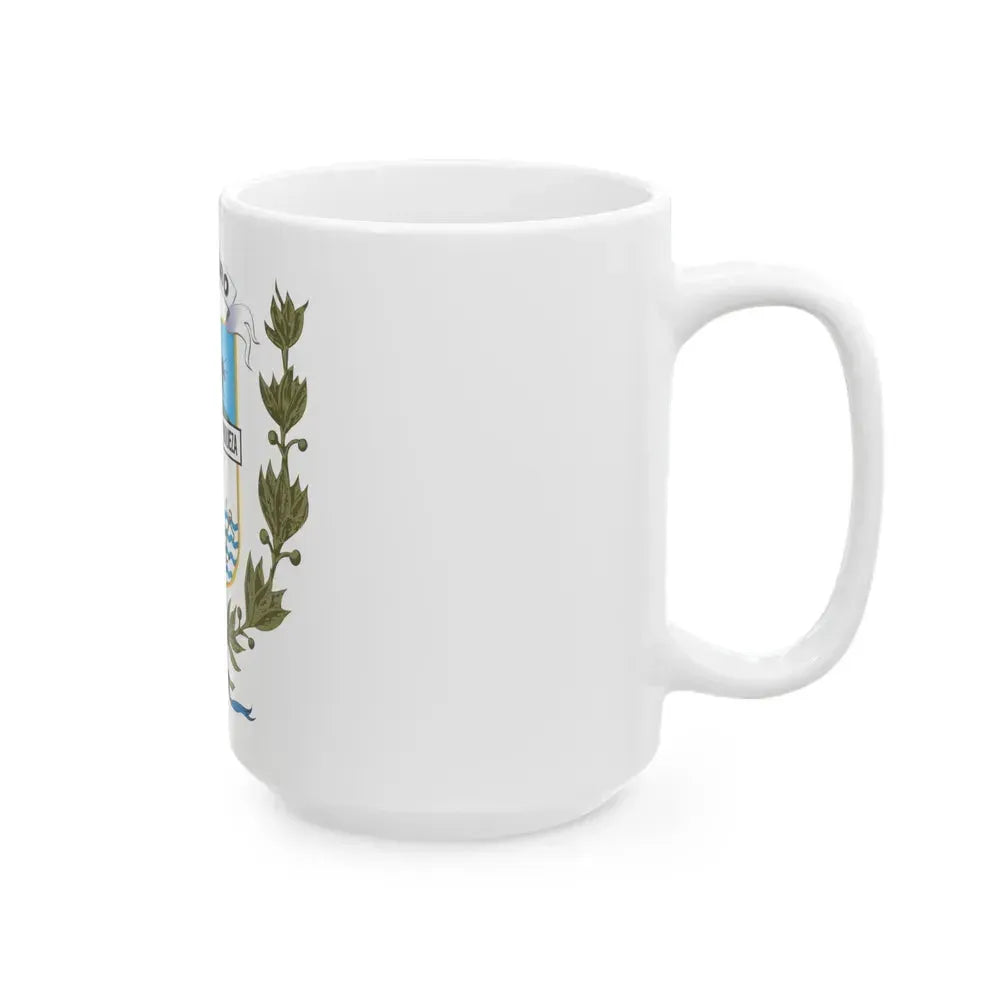 Coat of arms of Rio Negro Department - White Coffee Mug - Go Mug Yourself