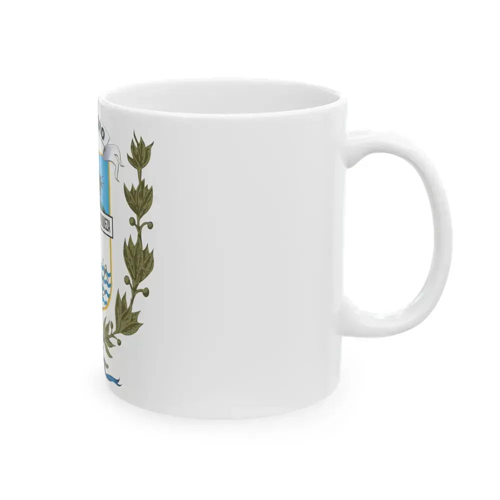 Coat of arms of Rio Negro Department - White Coffee Mug - Go Mug Yourself