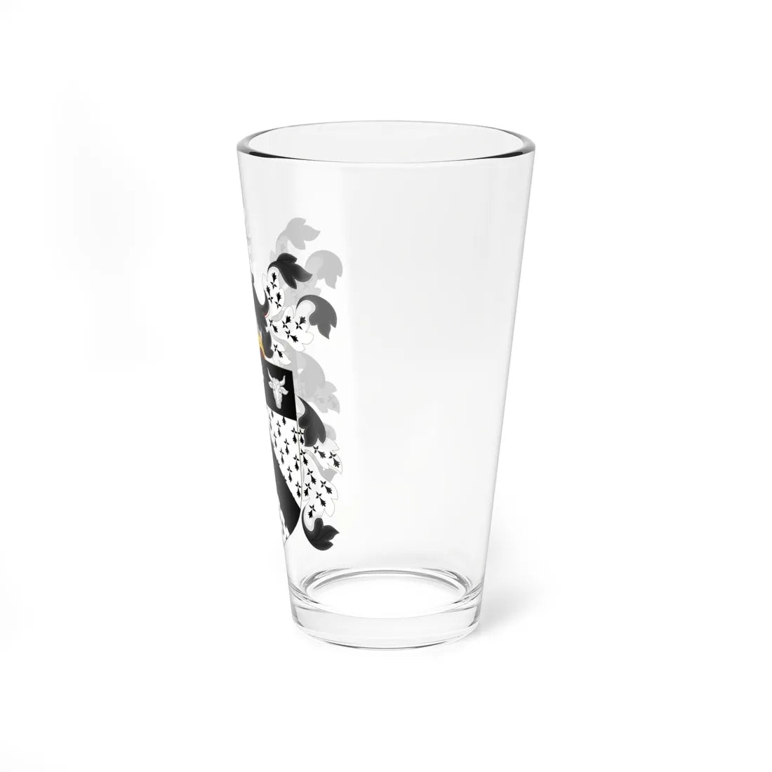 Coat of Arms of Robert Beverly (United States) (Coat of Arms) Pint Glass 16oz - Go Mug Yourself